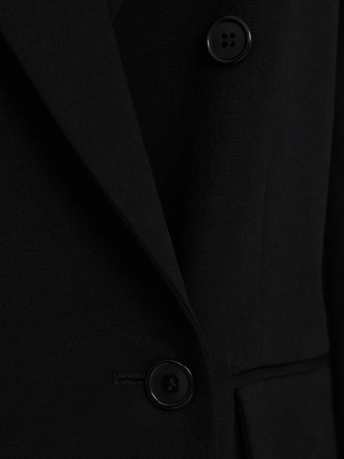 Blazer doppiopetto Nora in twill di lana