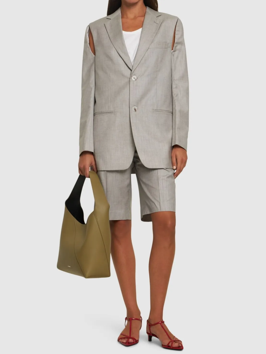 Blazer e bermuda Dina