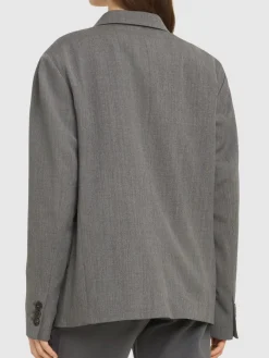 Blazer in misto lana