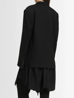 Blazer in misto lana trasformabile