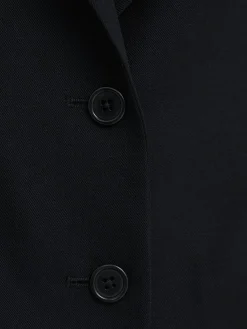 Blazer monopetto Freya in twill di lana