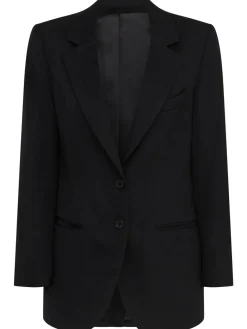 Blazer monopetto Freya in twill di lana