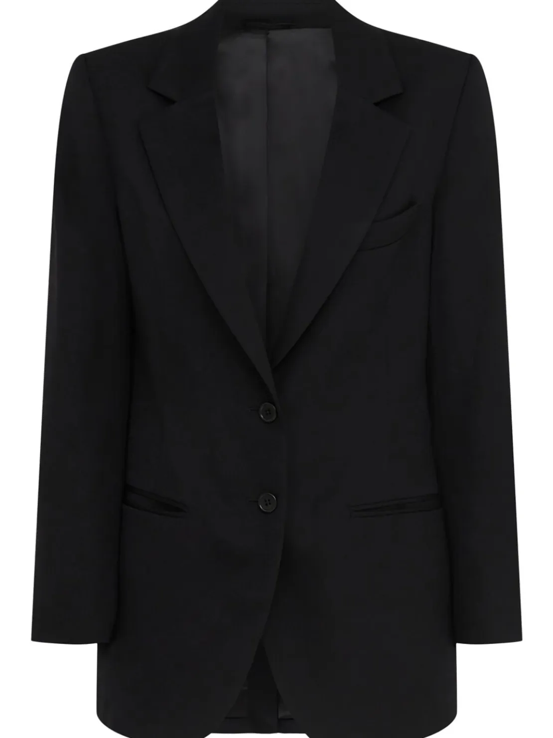 Blazer monopetto Freya in twill di lana