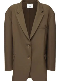 Blazer oversize Bea in techno twill