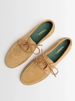 Boatman suede shoes