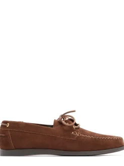 Boatman suede shoes