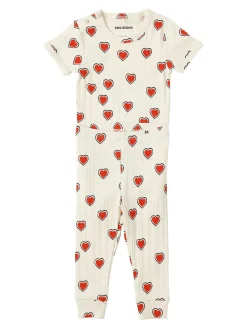 Body e pantaloni in jersey stampato