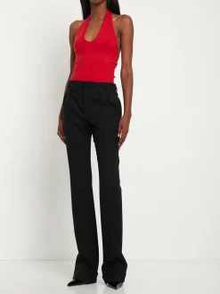 Body in maglia di cashmere