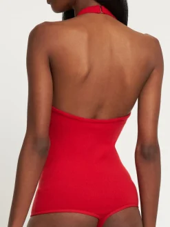 Body in maglia di cashmere