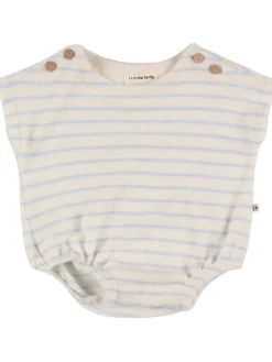 Body in misto cotone a righe
