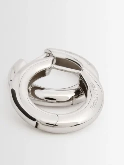 Bold large hoop earrings