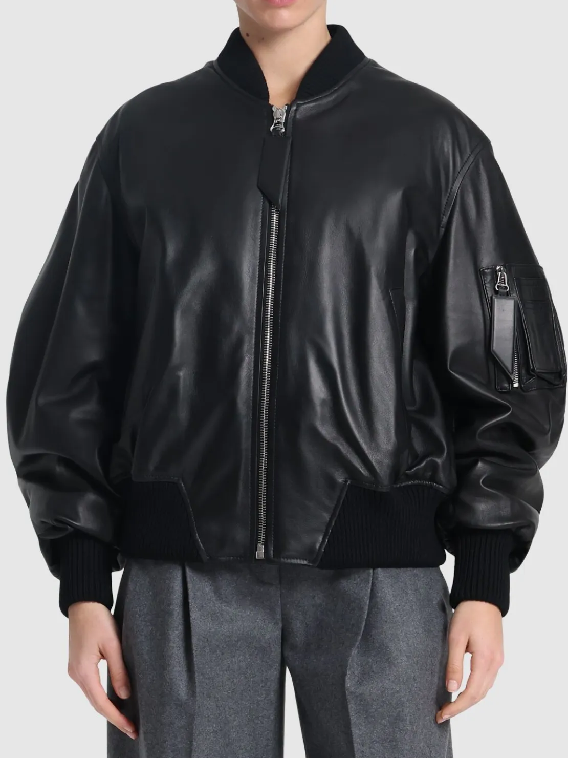 Bomber Anja in pelle