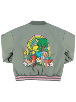 Bomber in misto cotone