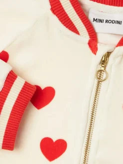 Bomber in misto cotone stampato