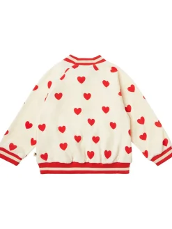 Bomber in misto cotone stampato