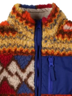 Bomber in misto lana con ricami