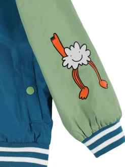 Bomber in nylon con patch
