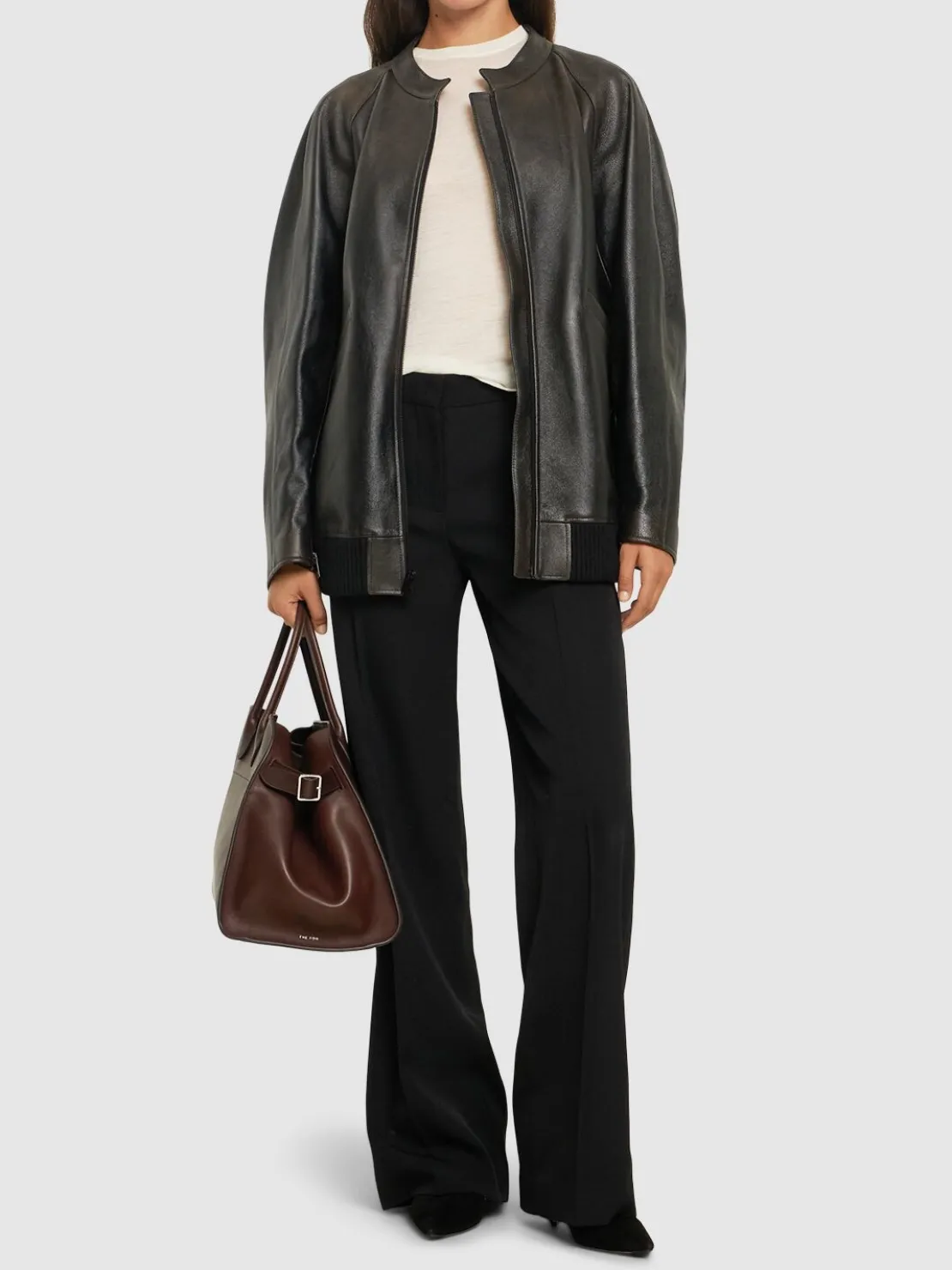Bomber Kengia in pelle