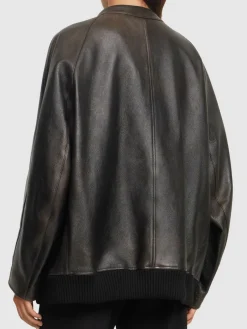 Bomber Kengia in pelle