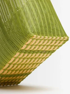 Borsa a cesta grande intrecciata