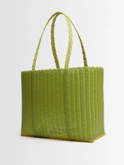 Borsa a cesta grande intrecciata