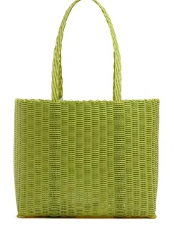 Borsa a cesta grande intrecciata