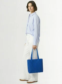 Borsa a cesta grande intrecciata