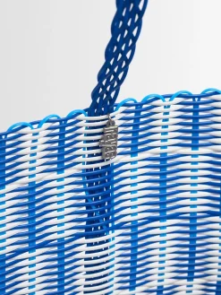 Borsa a cesta grande intrecciata