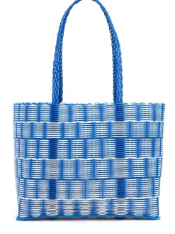 Borsa a cesta grande intrecciata