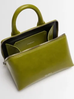 Borsa a mano mini Friday in pelle