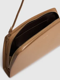 Borsa a spalla Dalia in pelle lucida