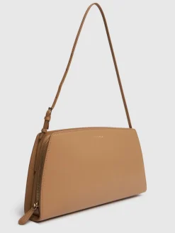 Borsa a spalla Dalia in pelle lucida