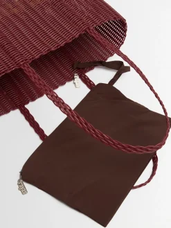 Borsa a spalla intrecciata