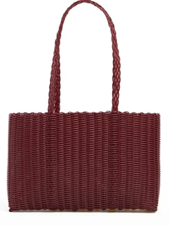 Borsa a spalla intrecciata
