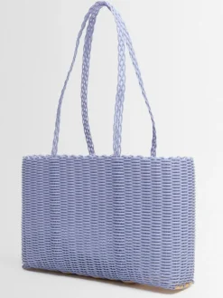 Borsa a spalla intrecciata