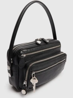 Borsa a spalla piccola Camero in pelle