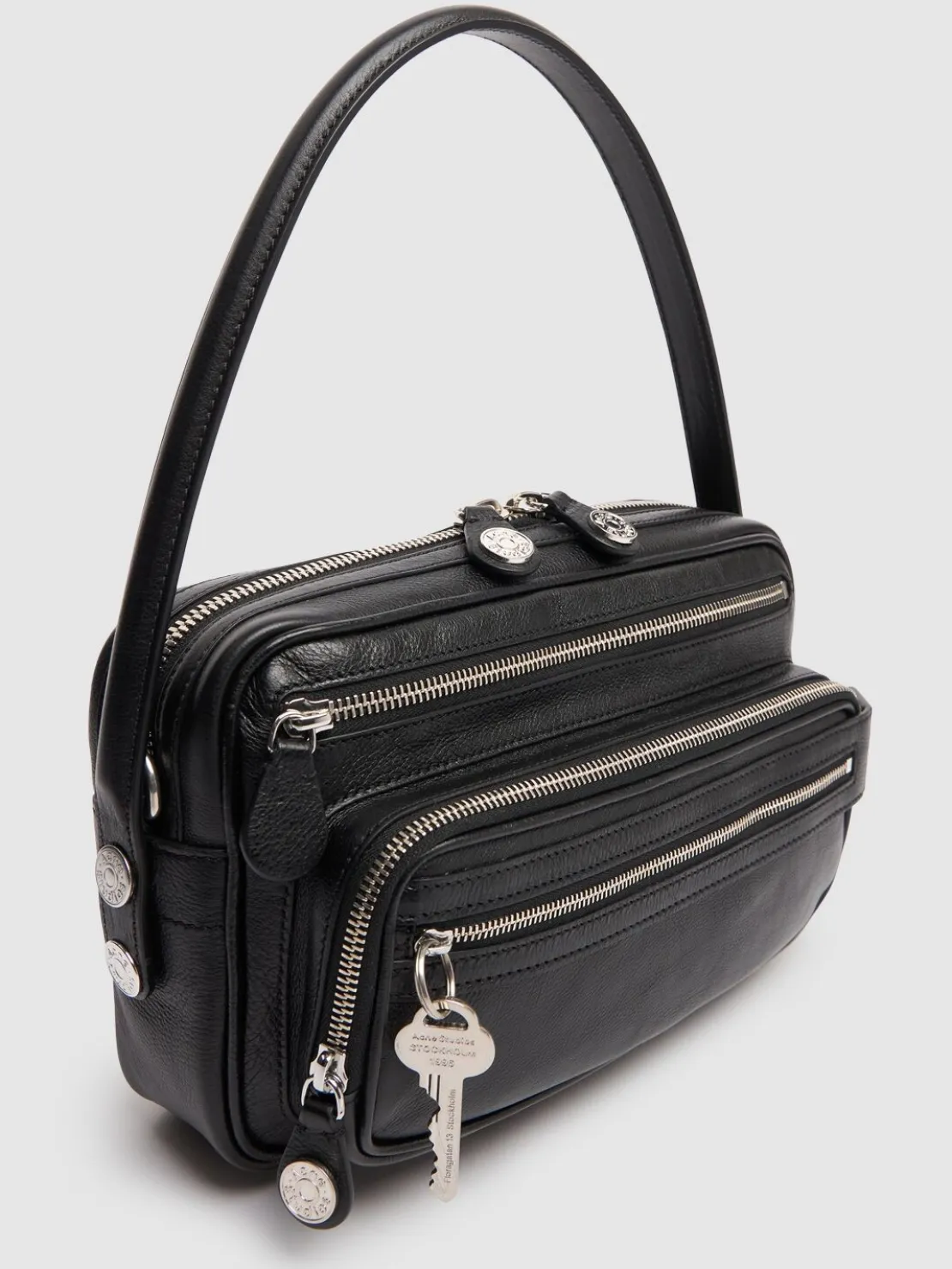Borsa a spalla piccola Camero in pelle