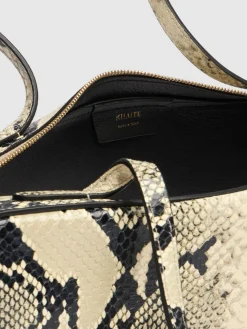 Borsa a spalla Simona in pelle goffrata
