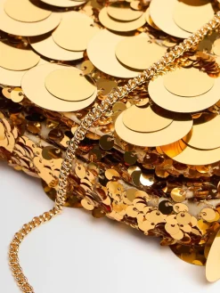Borsa con paillettes