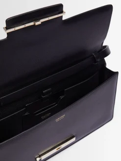 Borsa E/W in pelle martellata morbida