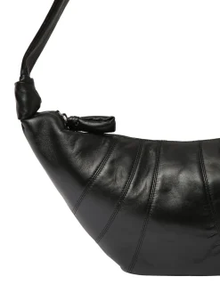 Borsa grande Croissant in pelle