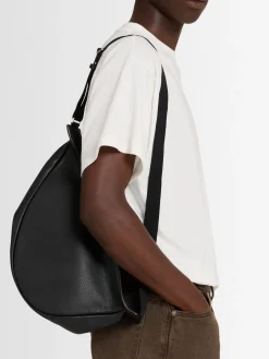 Borsa grande Slouchy Banana in pelle