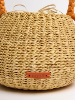 Borsa Lily Anne effetto rafia