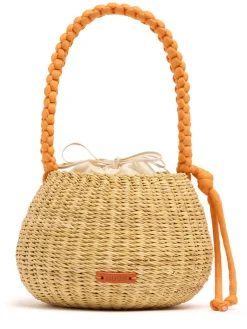 Borsa Lily Anne effetto rafia