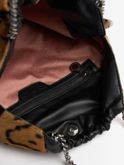 Borsa media Falabella stampa ocelot