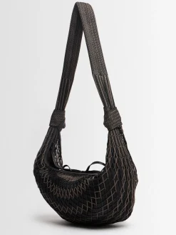 Borsa media Fortune Croissant intrecciata