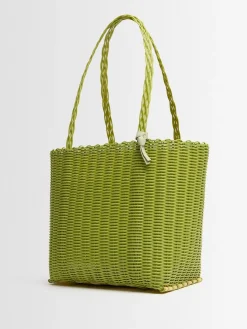Borsa media intrecciata