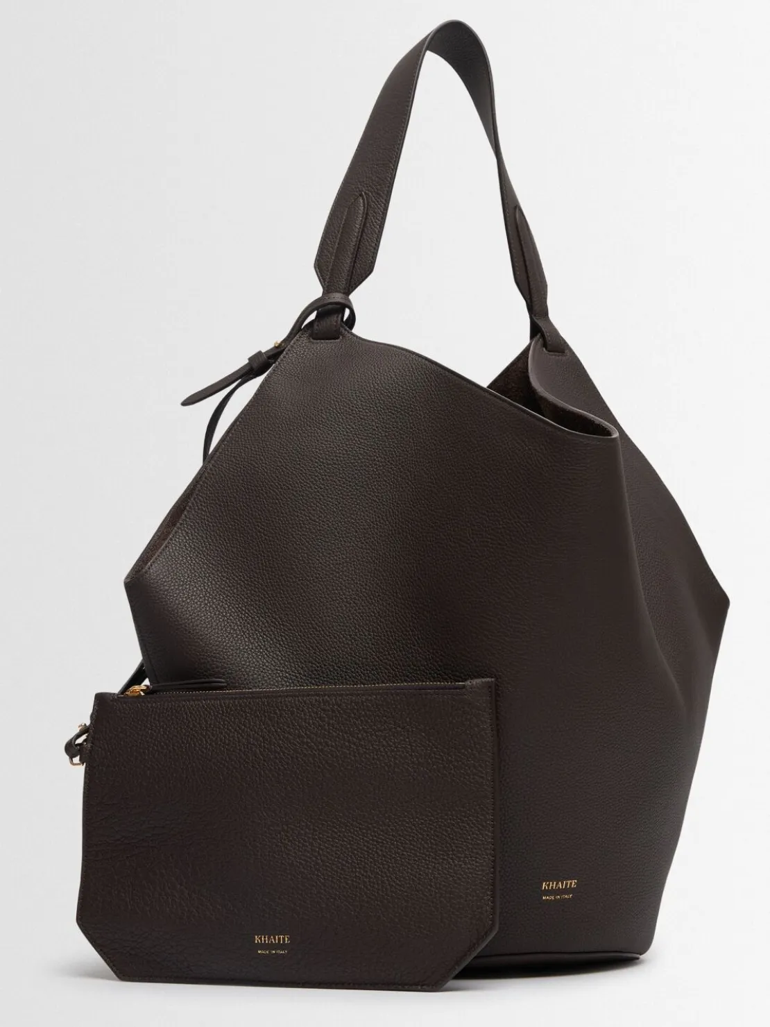 Borsa media LVR Exclusive Lotus in camoscio