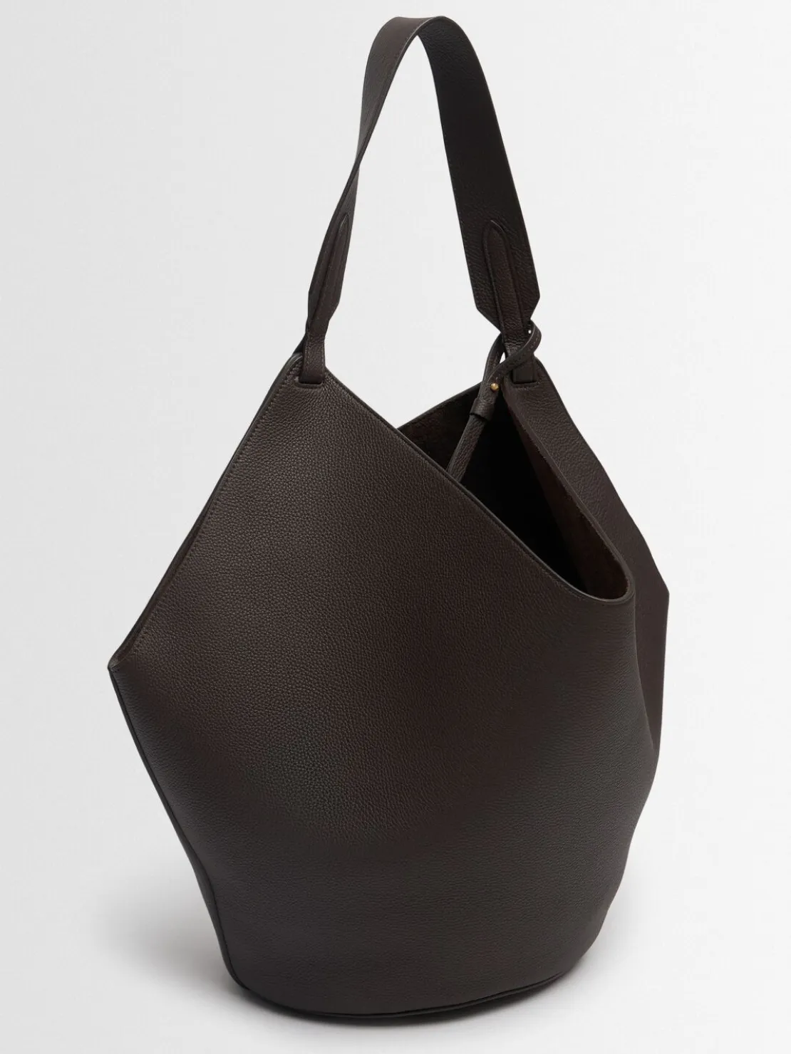 Borsa media LVR Exclusive Lotus in camoscio