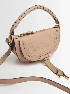 Borsa media Marcie in pelle liscia